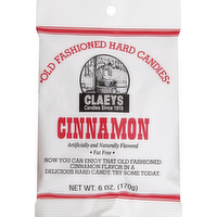 Claeys Cinnamon Old Fashioned Hard Candies, 6 Ounce