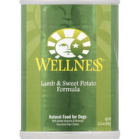 Wellness Lamb & Sweet Potato Formula Wet Dog Food, 12.5 Ounce