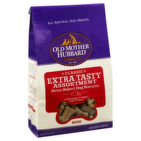 Old Mother Hubbard Baking Co. Mini Classic Extra Tasty Assortment Oven-Baked Dog Biscuits, 16 Ounce