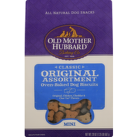 Old Mother Hubbard Baking Co. Mini Classic Original Assortment Oven-Baked Dog Biscuits, 20 Ounce
