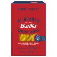 Barilla Al Bronzo Penne Rigate Pasta, 14.1 Ounce