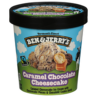 Ben & Jerry's Caramel Chocolate Cheesecake Ice Cream, 16 Ounce