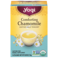 Yogi Organic Comforting Chamomile Tea, 16 Each