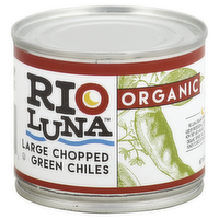 Rio Luna Organic Large Chopped Green Chiles, 7 Ounce