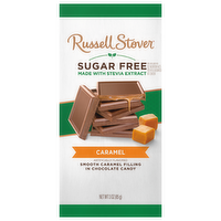 Russell Stover Sugar Free Caramel Chocolate Candy Bar, 3 Ounce