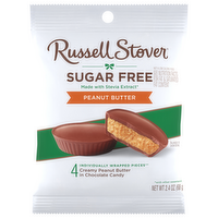 Russell Stover Sugar Free Peanut Butter Chocolate Candy, 2 Ounce