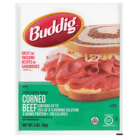 Buddig Corned Beef Slices, 2 Ounce