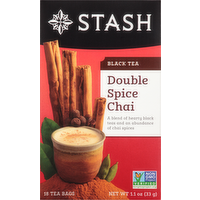 Stash Double Spice Chai Black Tea, 18 Each