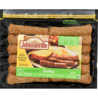 Johnsonville Fully Cooked Turkey Breakfast Sausage Links, 9.6 Ounce