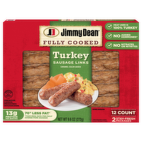 Jimmy Dean Turkey Sausage Links, 9.6 Ounce