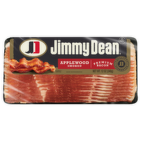 Jimmy Dean Applewood Smoked Premium Bacon, 12 Ounce