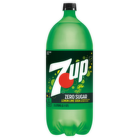 7UP Zero Sugar Soda, 2 Litre