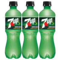 7UP Zero Sugar Soda, 6 Each