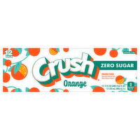 Diet Orange Crush Soda, 12 Each