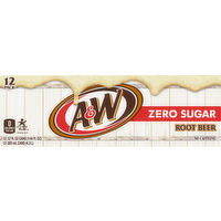 A&W Diet Root Beer, 12 Each