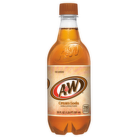 A&W Cream Soda, 20 Ounce