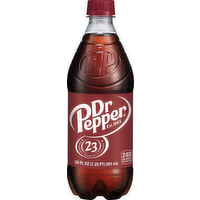 Dr Pepper Soda, 20 Ounce