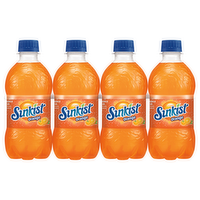 Sunkist Orange Soda, 8 Each