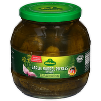 Kuhne Garlic Barrel Pickles, 34 Ounce