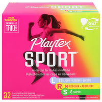 Playtex Sport Trio Pack Tampons, 32 Each