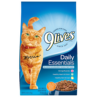 9Lives Daily Essentials Salmon, Chicken & Beef Dry Cat Food, 3.15 Pound