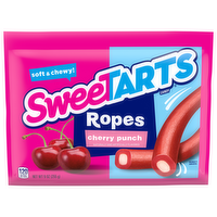 SweeTarts Summer Ropes Cherry Punch Soft & Chewy Candy, 9 Ounce
