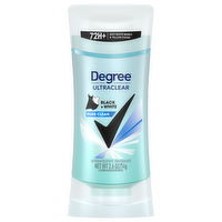 Degree Women Black+White Pure Clean UltraClear Antiperspirant Deodorant, 2.6 Ounce