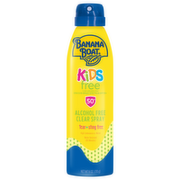 Banana Boat Kids Alcohol-Free SPF 50+ Clear UltraMist Sunscreen Spray, 6 Ounce