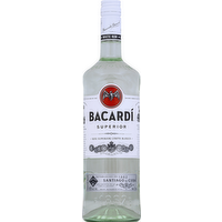 Bacardi Superior White Rum, 1 Litre