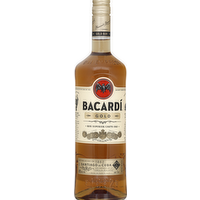 Bacardi Gold Rum, 1 Litre