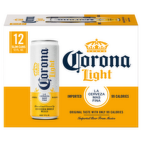 Corona Light Beer, 12 Each