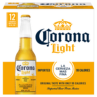 Corona Light Beer, 12 Each