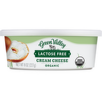 Green Valley Organics Lactose Free Cream Cheese, 8 Ounce