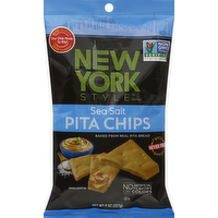 New York Style Sea Salt Pita Chips, 8 Ounce