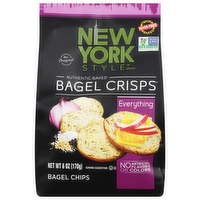 New York Style Everything Bagel Crisps, 6 Ounce