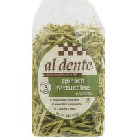 Al Dente Spinach Fettuccine Pasta, 12 Ounce