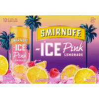 Smirnoff Ice Premium Red, White & Berry Malt Beverage, 12 Each