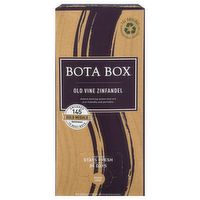 Bota Box California Old Vine Zinfandel Wine, 3 Litre