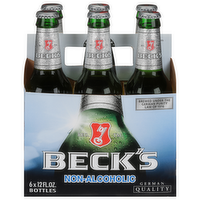 Beck's Non-Alcoholic Beer, 6 Each