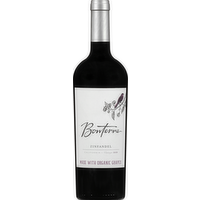 Bonterra Organic Vineyards California Zinfandel Wine, 750 Millilitre