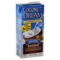 Coconut Dream Drink Unsweetened Original, 32 Ounce