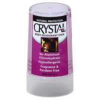 Crystal Body Deodorant Travel Stick Unscented, 1.5 Ounce