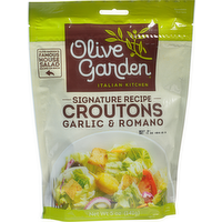 Olive Garden Garlic & Romano Seasoned Croutons, 5 Ounce