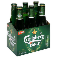 Carlsberg Pilsner Beer, 6 Each