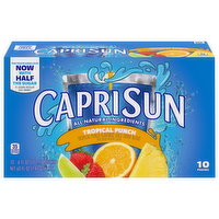 Capri Sun Tropical Punch Flavored Juice Drink, 10 Each