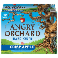 Angry Orchard Crisp Apple Hard Cider, 12 Each