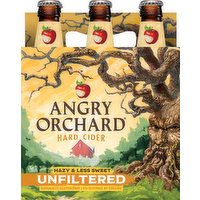 Angry Orchard Unfiltered Crisp Apple Hard Cider, 6 Each