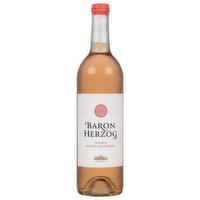 Baron Herzog California White Zinfandel Wine - Kosher for Passover, 750 Millilitre