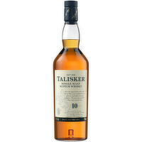 Talisker 10 Year Single Malt Scotch Whisky, 750 Millilitre