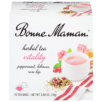 Bonne Maman Vitality Organic Herbal Tea, 16 Each